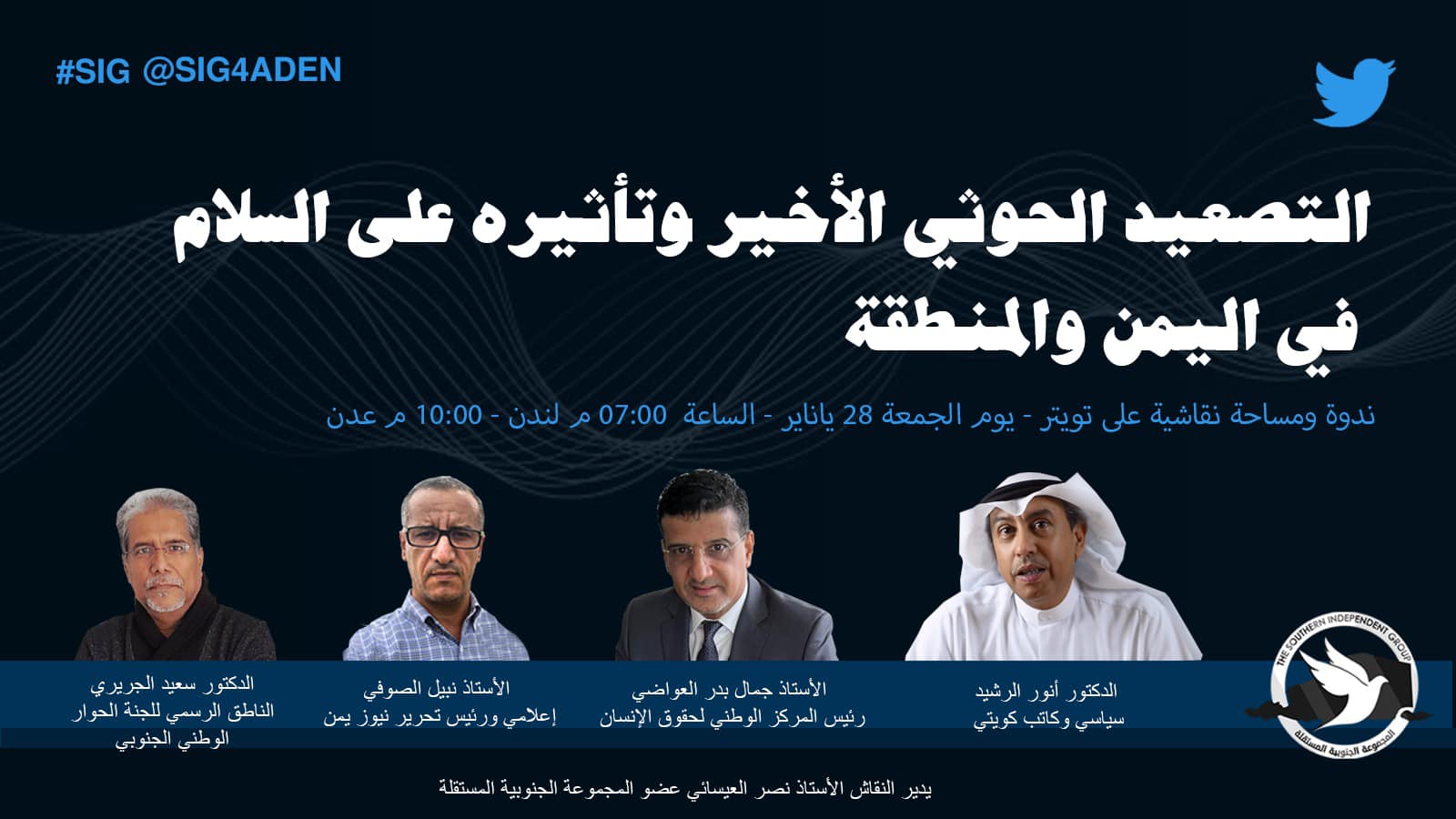 Houthi escalation and its impact on peace prospects