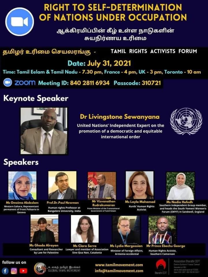 The right to self-determination of nations under occupation